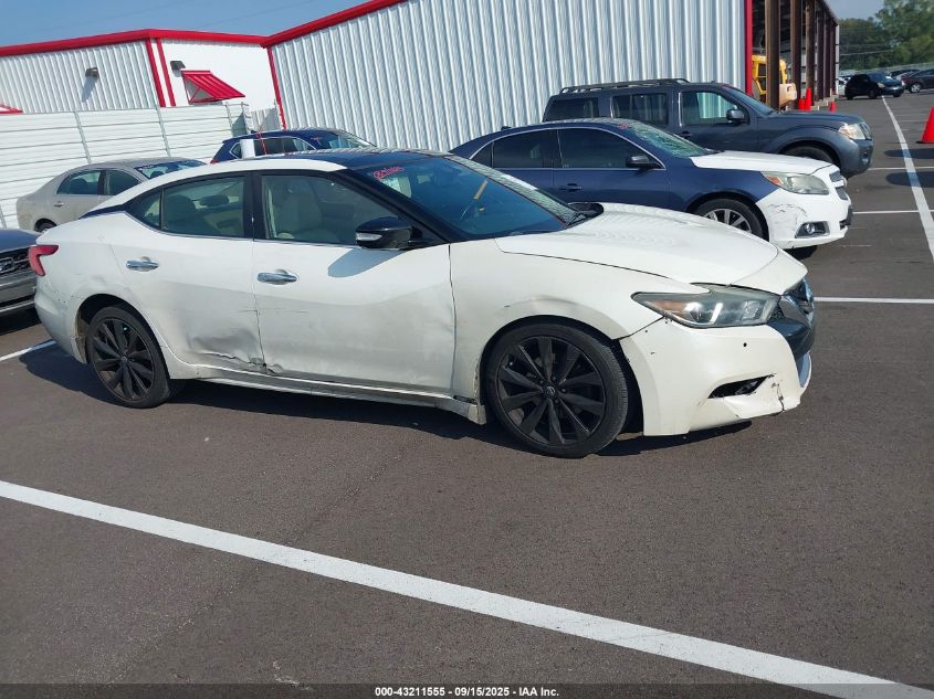 2017 Nissan Maxima 3.5 Sl VIN: 1N4AA6AP8HC448633 Lot: 43211555
