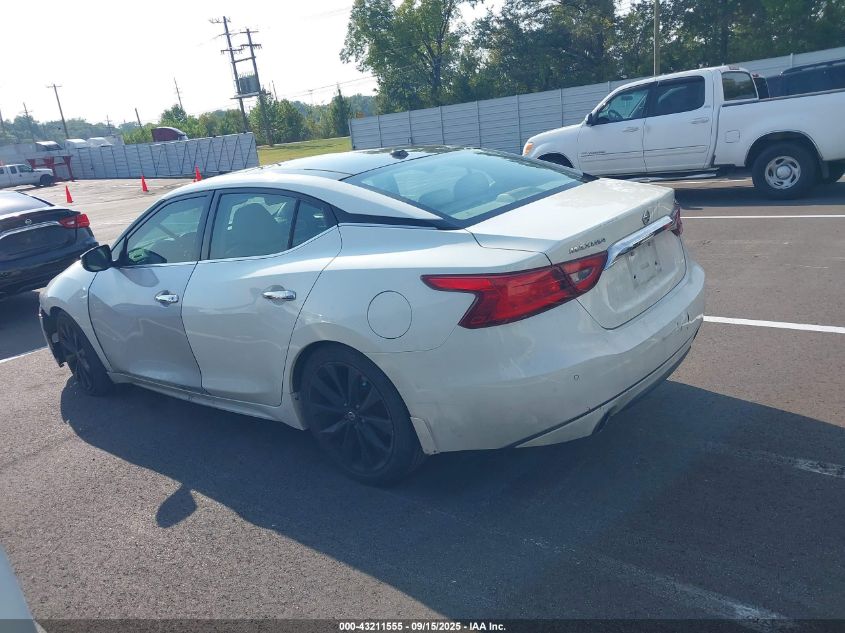2017 Nissan Maxima 3.5 Sl VIN: 1N4AA6AP8HC448633 Lot: 43211555