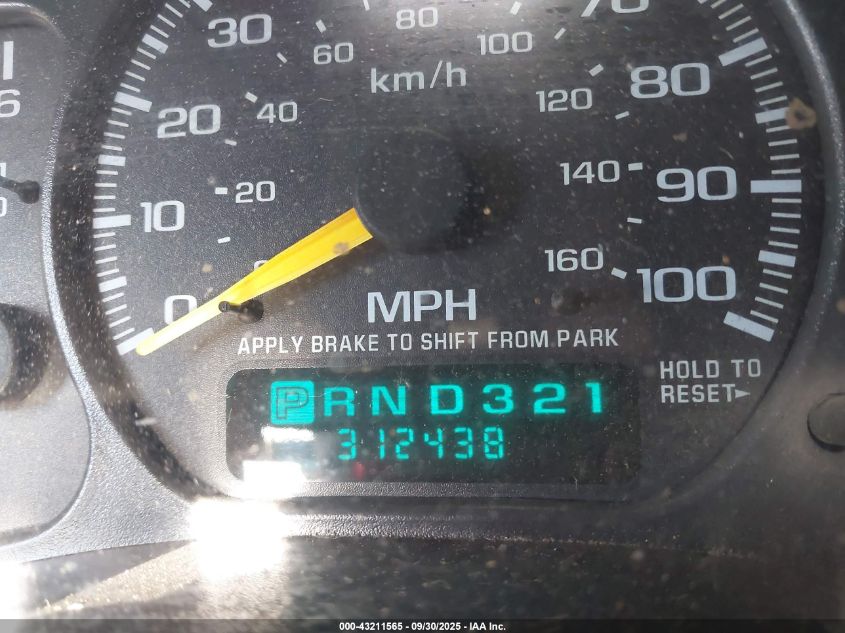 2002 Chevrolet Tahoe Z71 VIN: 1GNEK13Z62R198993 Lot: 43211565