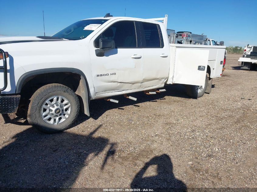 2021 Chevrolet Silverado 2500Hd 4Wd Long Bed Lt VIN: 1GB2YNE71MF304448 Lot: 43211617