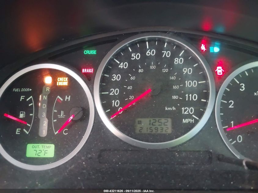 2006 Subaru Impreza Outback Sport VIN: JF1GG68626H820120 Lot: 43211626