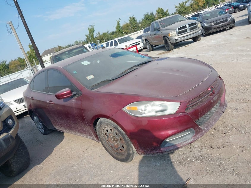 1C3CDFAAXFD346185 2015 Dodge Dart Se auction photo 1