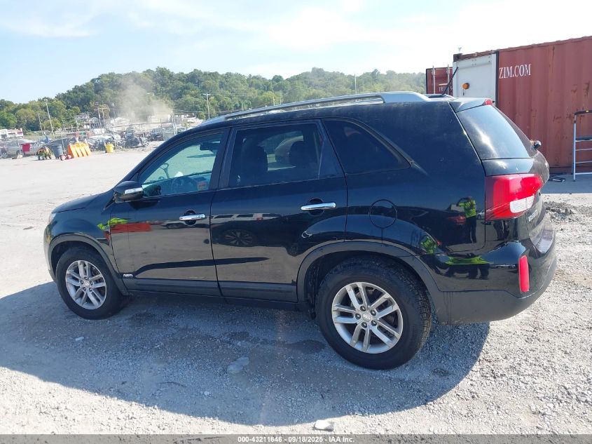 2015 Kia Sorento Lx V6 VIN: 5XYKTDA7XFG605049 Lot: 43211646