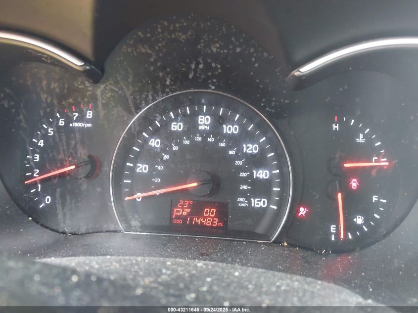 2015 Kia Sorento Lx V6 VIN: 5XYKTDA7XFG605049 Lot: 43211646