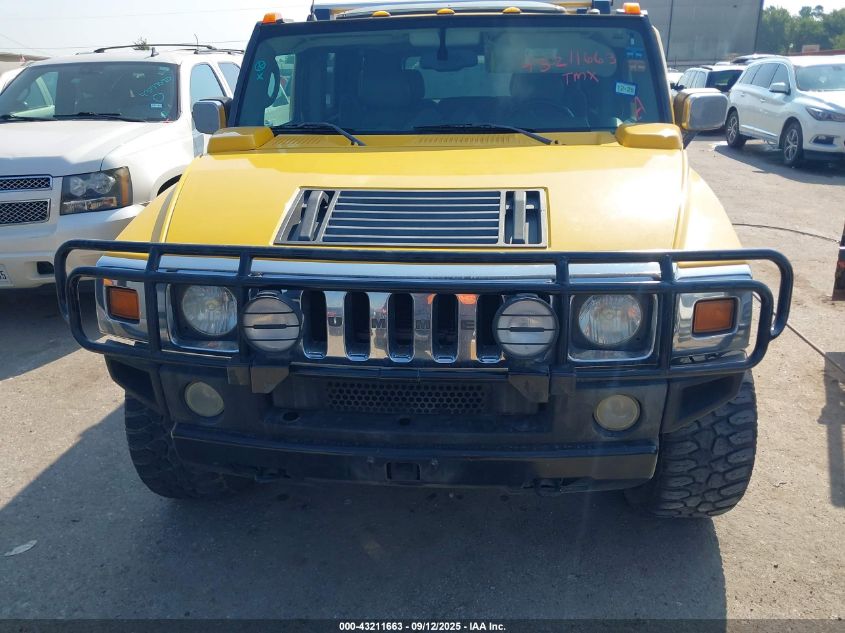 2003 Hummer H2 VIN: 5GRGN23U23H138394 Lot: 43211663