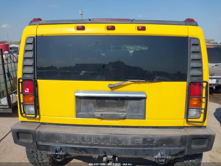 2003 Hummer H2 VIN: 5GRGN23U23H138394 Lot: 43211663