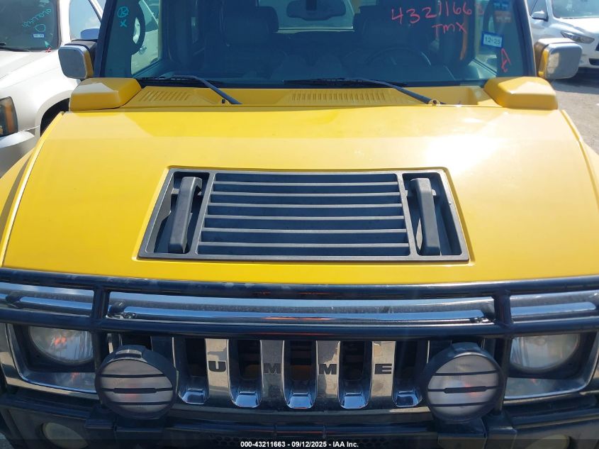 2003 Hummer H2 VIN: 5GRGN23U23H138394 Lot: 43211663