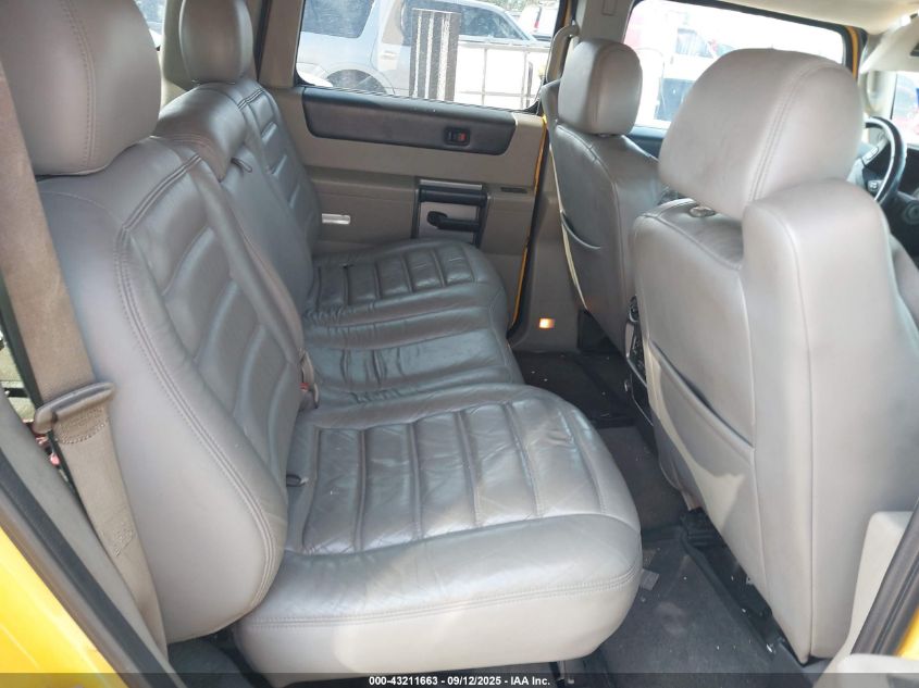 2003 Hummer H2 VIN: 5GRGN23U23H138394 Lot: 43211663