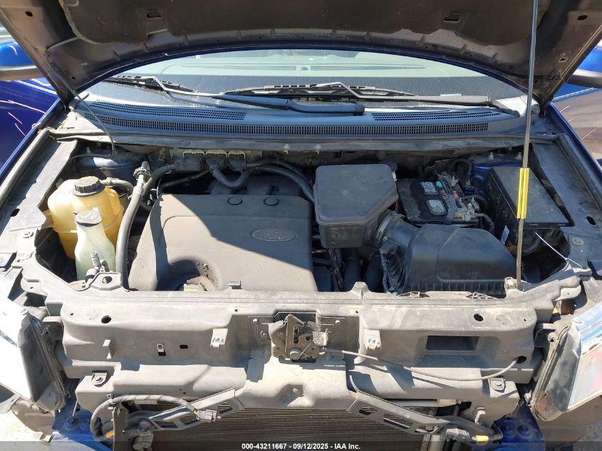 2013 Ford Edge Sel VIN: 2FMDK3JC0DBA30346 Lot: 43211667