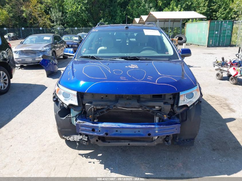 2013 Ford Edge Sel VIN: 2FMDK3JC0DBA30346 Lot: 43211667