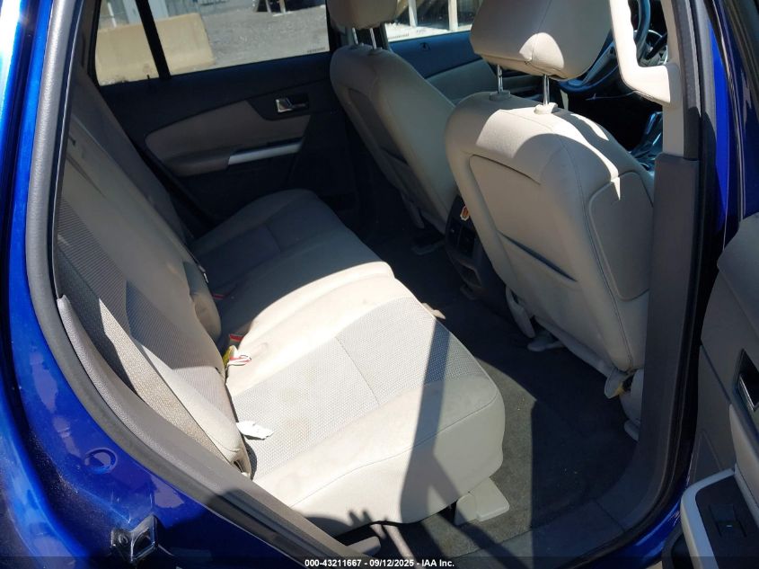 2013 Ford Edge Sel VIN: 2FMDK3JC0DBA30346 Lot: 43211667