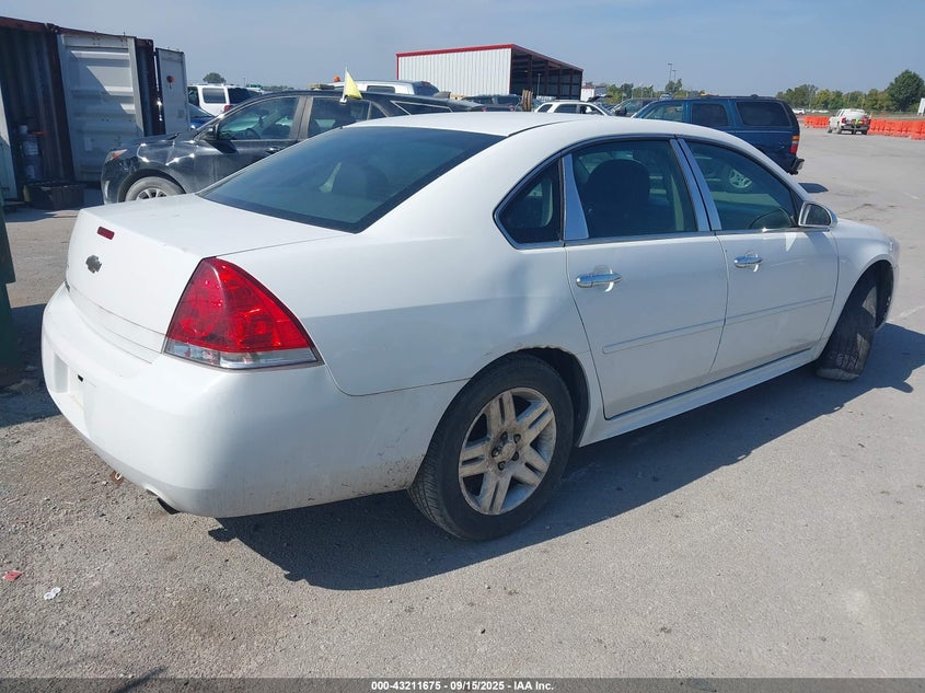Vin: 2g1wg5e36c1252200, lot: 43706168, chevrolet impala lt 20124