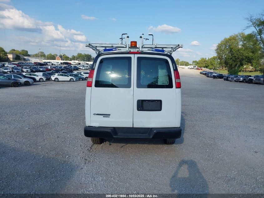 2016 Chevrolet Express 2500 Work Van VIN: 1GCWGBFG4G1220140 Lot: 43211684