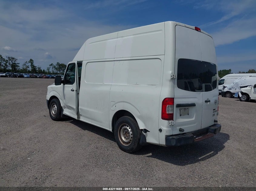 Vin: 1n6bf0lx8en102881, lot: 43706182, nissan nv cargo nv2500 hd s v6 20143