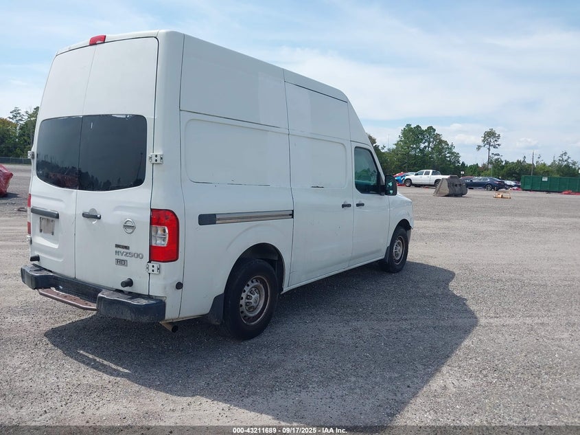 Vin: 1n6bf0lx8en102881, lot: 43706182, nissan nv cargo nv2500 hd s v6 20144