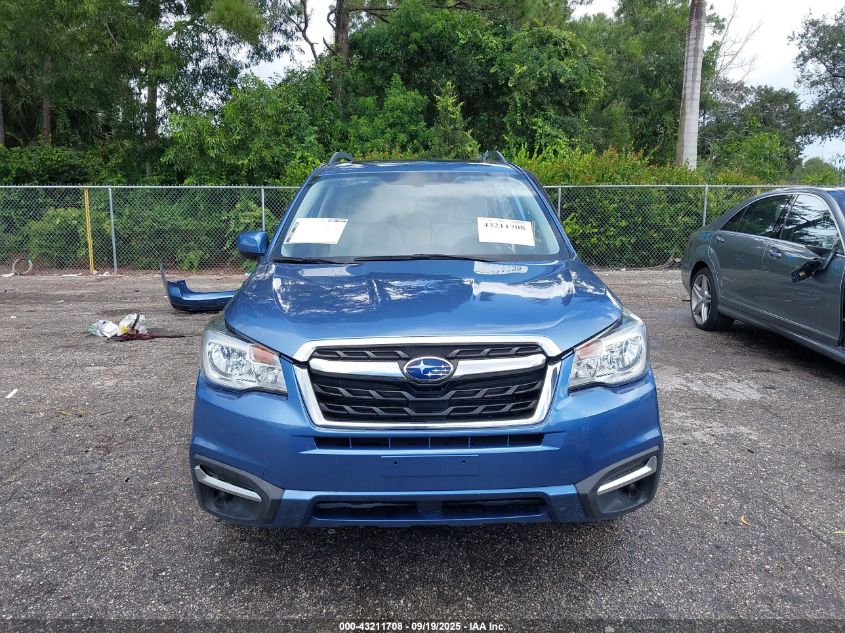 2018 Subaru Forester 2.5I Premium VIN: JF2SJADC2JH574488 Lot: 43211708