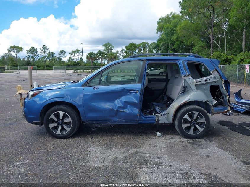 2018 Subaru Forester 2.5I Premium VIN: JF2SJADC2JH574488 Lot: 43211708