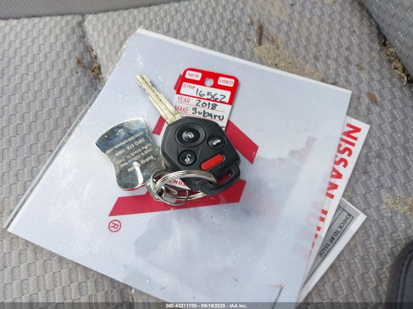 2018 Subaru Forester 2.5I Premium VIN: JF2SJADC2JH574488 Lot: 43211708