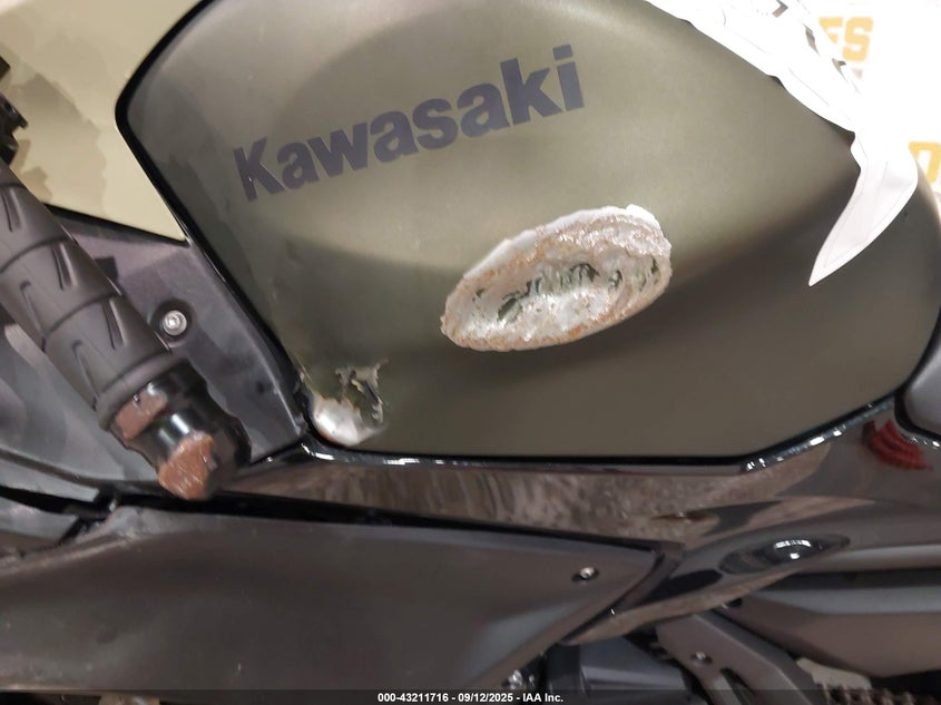 2024 Kawasaki Ex650 P VIN: ML5EXEP12RDAC1511 Lot: 43211716