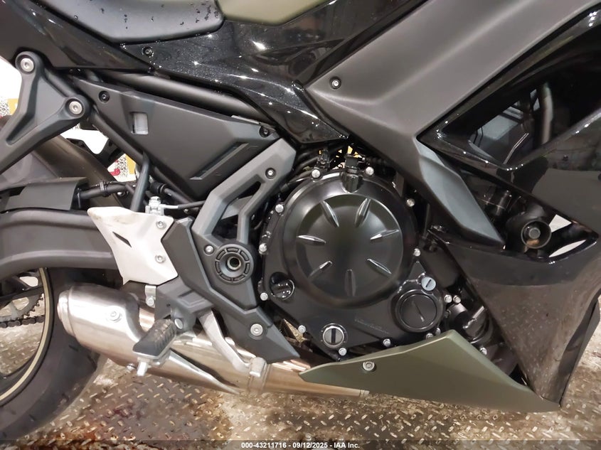 2024 Kawasaki Ex650 P VIN: ML5EXEP12RDAC1511 Lot: 43211716