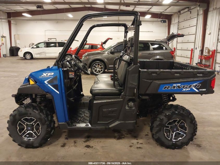 2018 Polaris Ranger Xp 900 Eps VIN: 3NSRTE873JG433983 Lot: 43211736