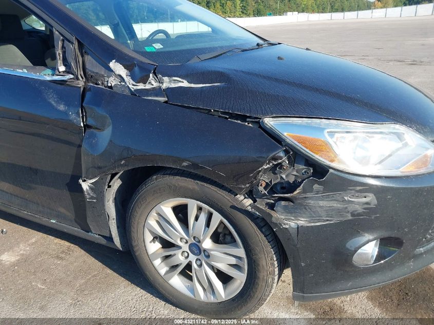 2012 Ford Focus Sel VIN: 1FAHP3M21CL457341 Lot: 43211742