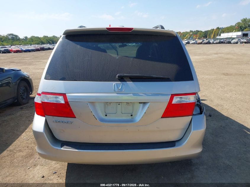 2007 Honda Odyssey Ex-L VIN: 5FNRL38767B407706 Lot: 43211778