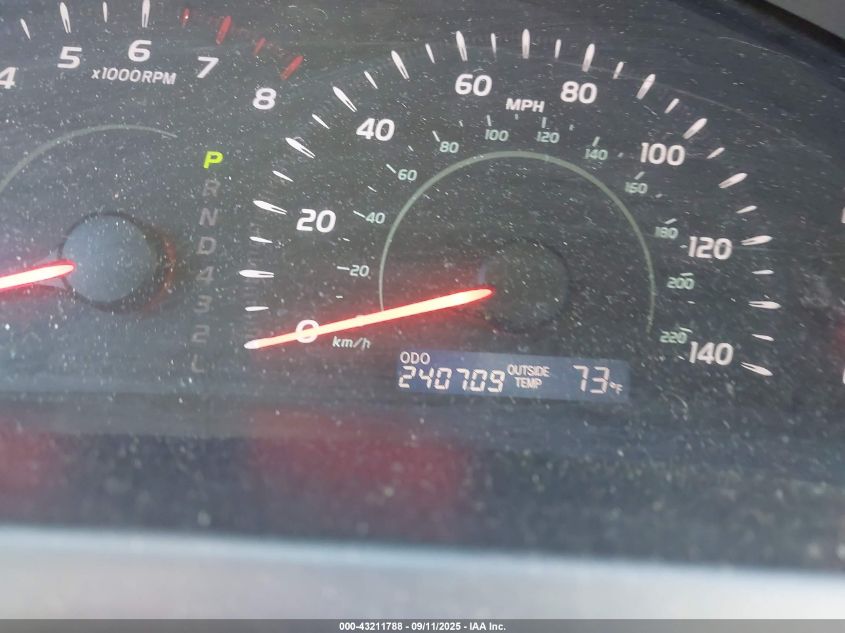 2007 Toyota Camry Le VIN: 4T1BE46K07U510826 Lot: 43211788