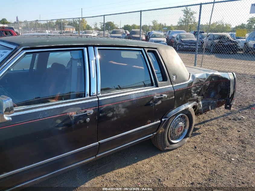 1990 Cadillac Brougham VIN: 1G6DW5470LR712998 Lot: 43211829