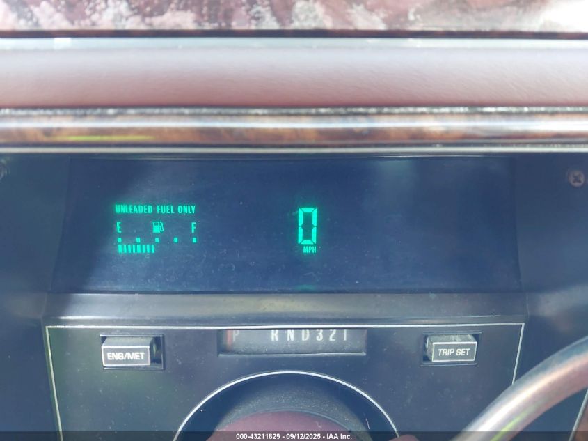 1990 Cadillac Brougham VIN: 1G6DW5470LR712998 Lot: 43211829