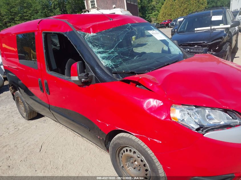 2016 Ram Promaster City Tradesman Slt VIN: ZFBERFBT1G6B05178 Lot: 43211835