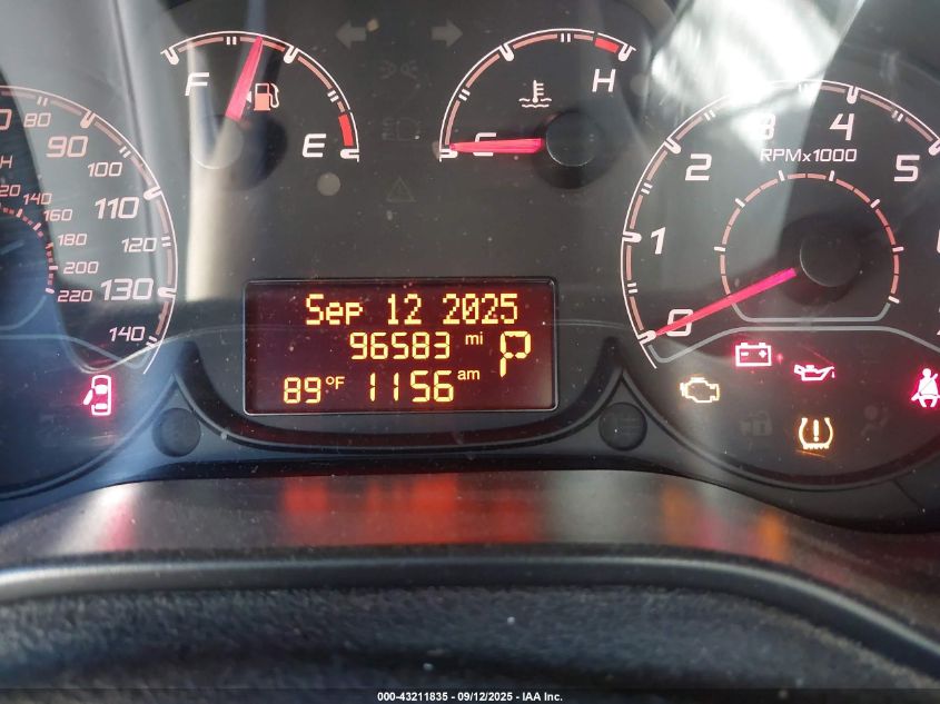 2016 Ram Promaster City Tradesman Slt VIN: ZFBERFBT1G6B05178 Lot: 43211835