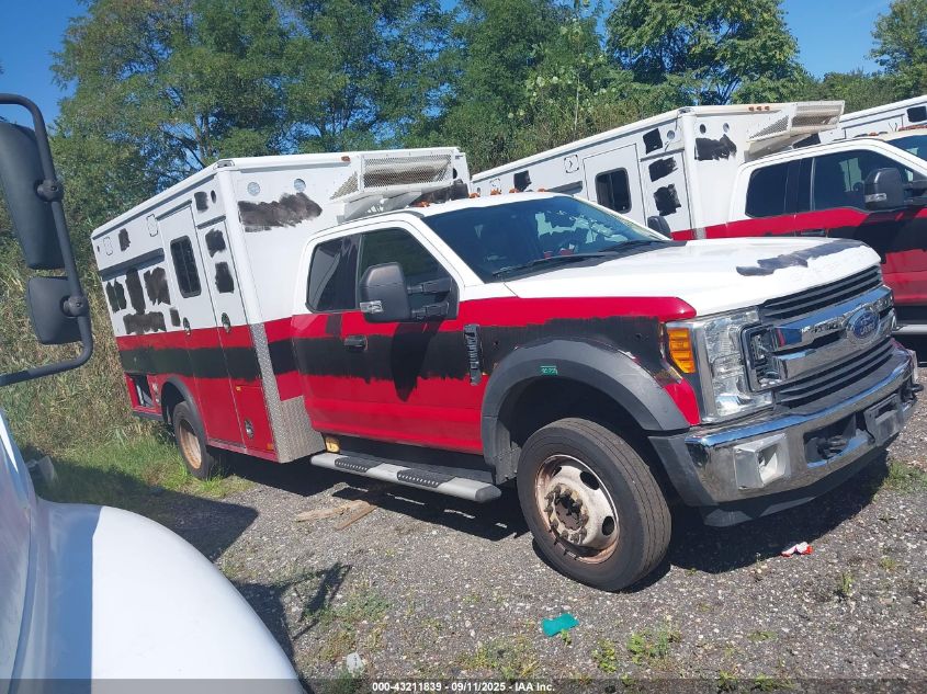 2017 Ford F-550 Chassis Xlt VIN: 1FD0X5HT4HEC91216 Lot: 43211839