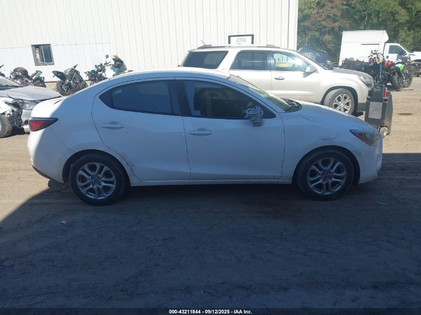 2017 Toyota Yaris Ia VIN: 3MYDLBYV1HY166390 Lot: 43211844