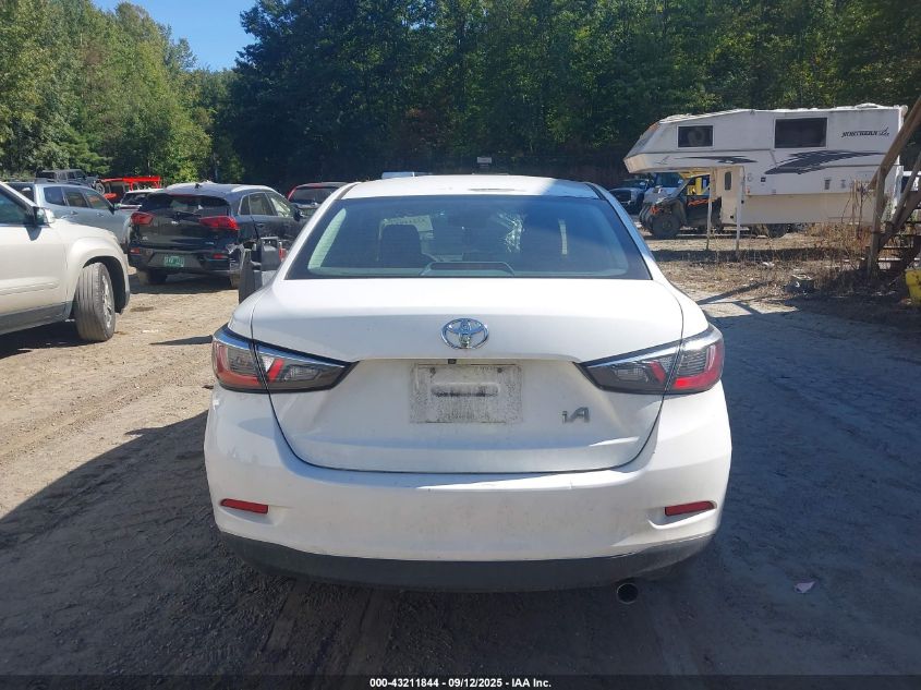 2017 Toyota Yaris Ia VIN: 3MYDLBYV1HY166390 Lot: 43211844