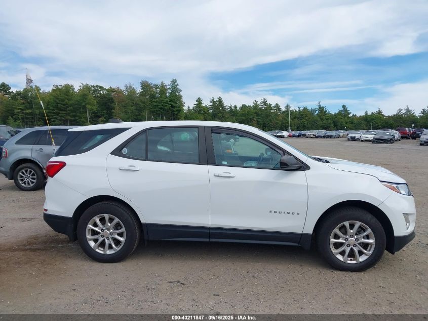 2020 Chevrolet Equinox Awd Ls VIN: 2GNAXSEV4L6124615 Lot: 43211847