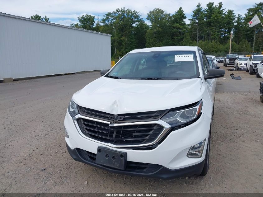 2020 Chevrolet Equinox Awd Ls VIN: 2GNAXSEV4L6124615 Lot: 43211847