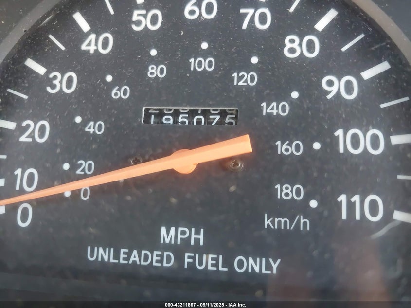 1996 Toyota Tacoma VIN: 4TANL42N1TZ193266 Lot: 43211867