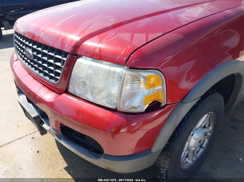 2002 Ford Explorer Xlt VIN: 1FMZU73E32UA08581 Lot: 43211870