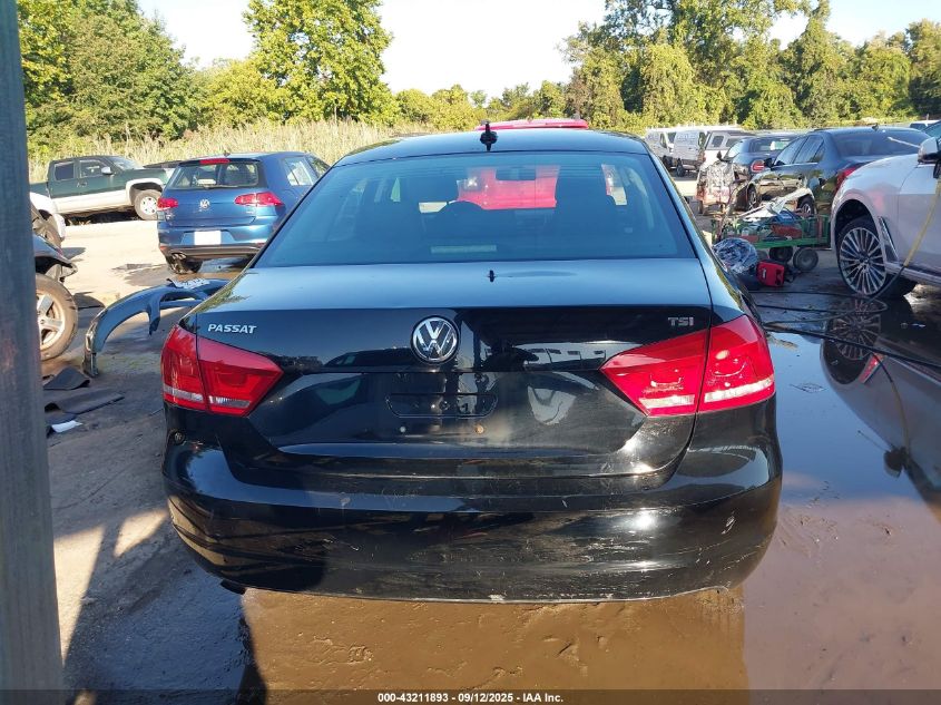 2015 Volkswagen Passat 1.8T Limited Edition VIN: 1VWAT7A35FC084351 Lot: 43211893