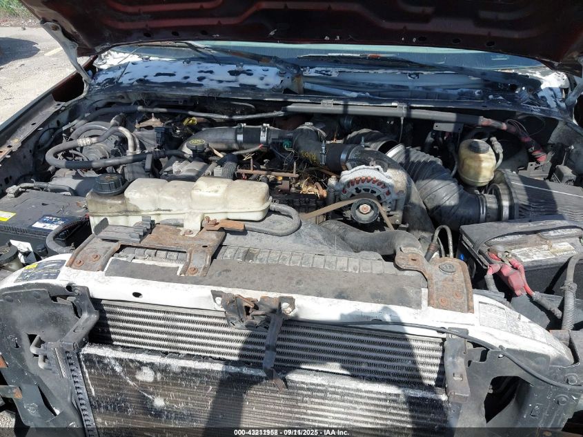 2002 Ford F-350 Lariat/Xl/Xlt VIN: 1FTSW30F92EB95521 Lot: 43211958