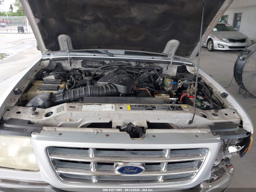 2002 Ford Ranger Xlt VIN: 1FTYR44E92PA35393 Lot: 43211965