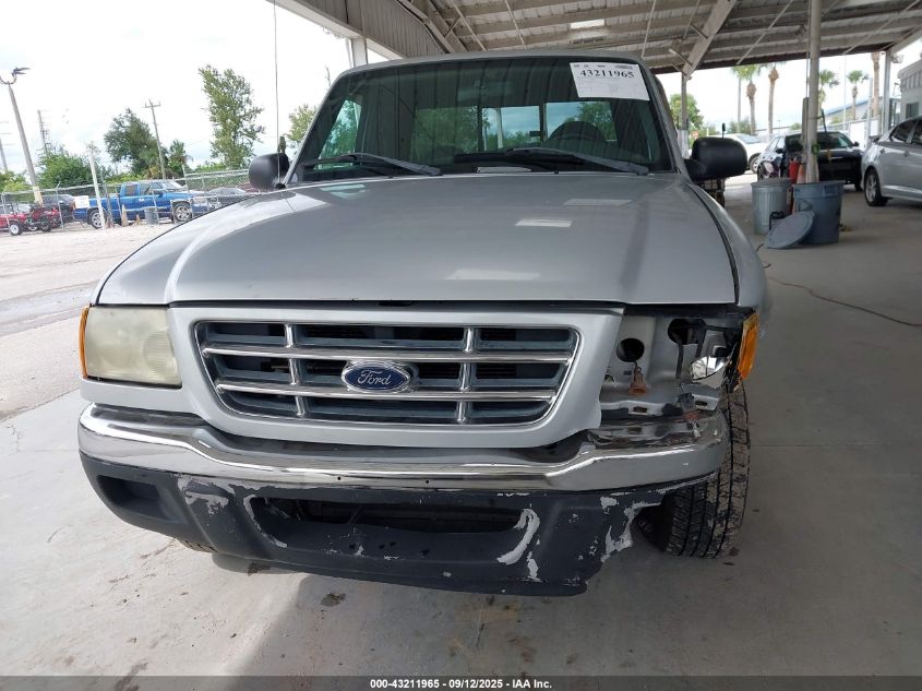 2002 Ford Ranger Xlt VIN: 1FTYR44E92PA35393 Lot: 43211965