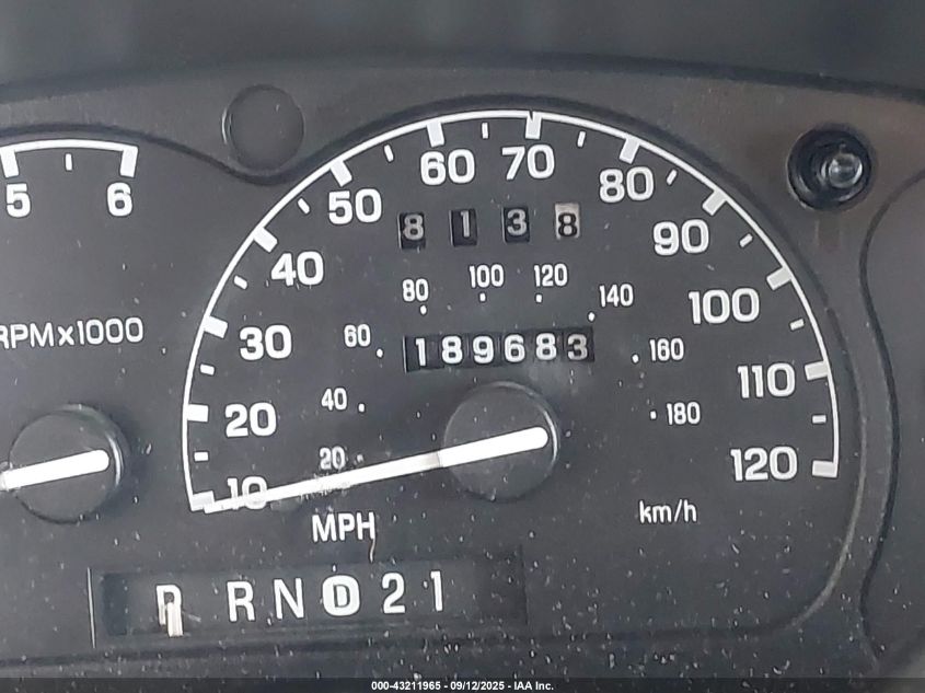 2002 Ford Ranger Xlt VIN: 1FTYR44E92PA35393 Lot: 43211965