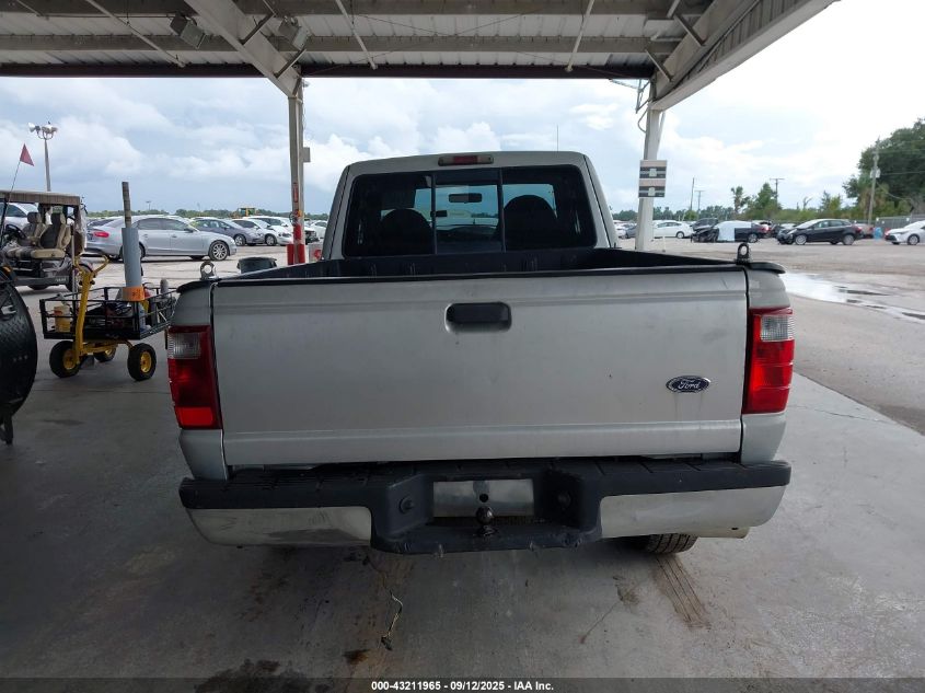 2002 Ford Ranger Xlt VIN: 1FTYR44E92PA35393 Lot: 43211965