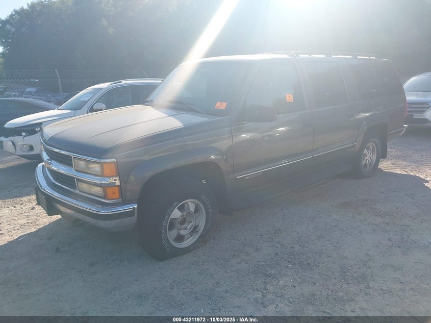 1999 Chevrolet Suburban 1500 Lt grey other gasoline 3GNFK16R9XG147947 photo #3