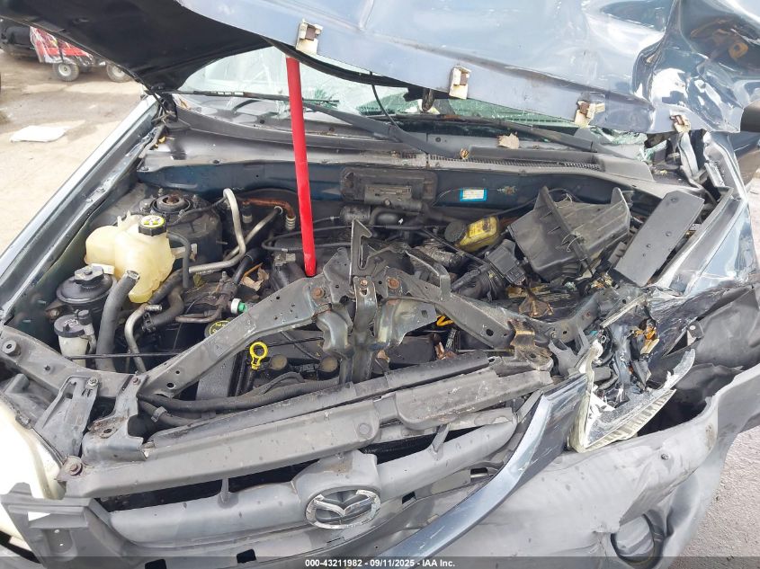 2001 Mazda Tribute Dx V6 VIN: 4F2YU06161KM60082 Lot: 43211982