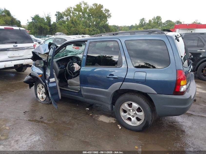 2001 Mazda Tribute Dx V6 VIN: 4F2YU06161KM60082 Lot: 43211982
