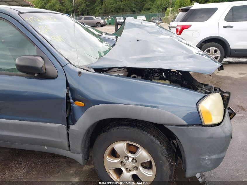 2001 Mazda Tribute Dx V6 VIN: 4F2YU06161KM60082 Lot: 43211982