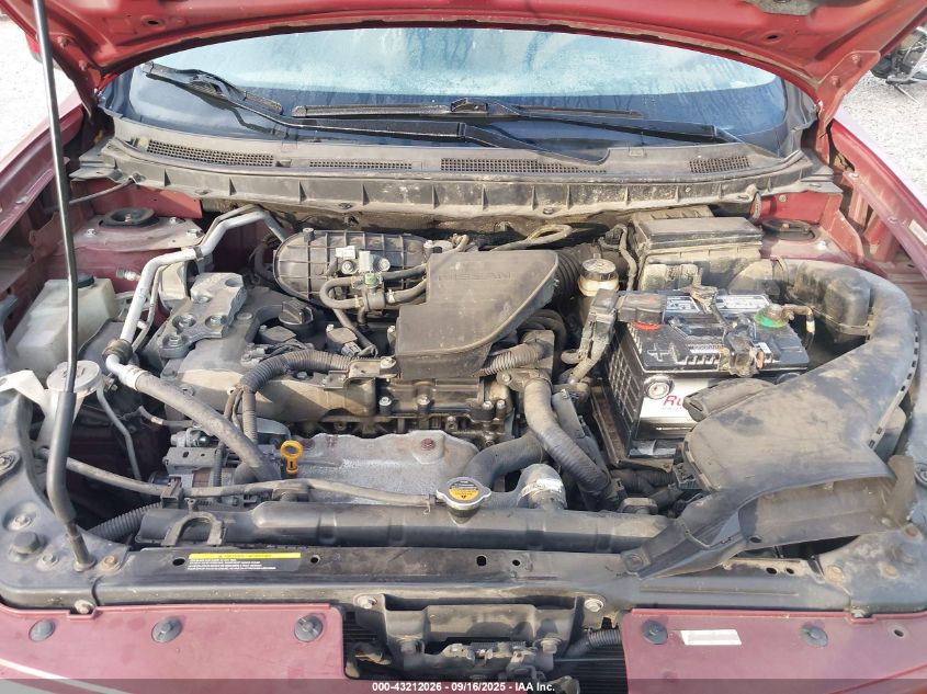 2008 Nissan Rogue Sl VIN: JN8AS58T08W000460 Lot: 43212026